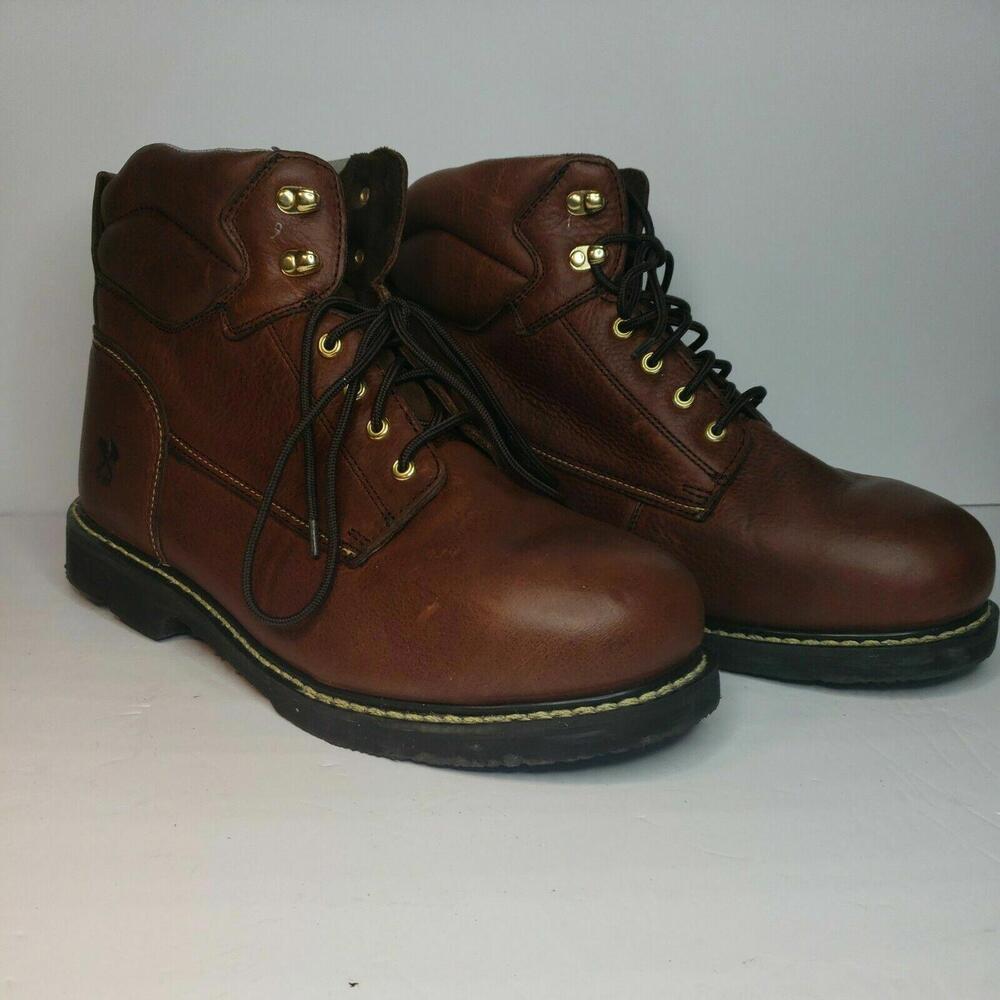 Iron Age Men's 6" Puncture Resitant Work Boot Indu - Brown, 15M.